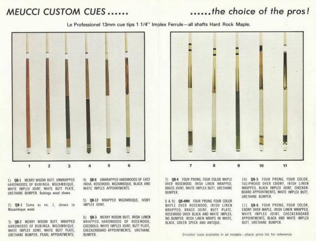 QB Series – Meucci Cues Archive