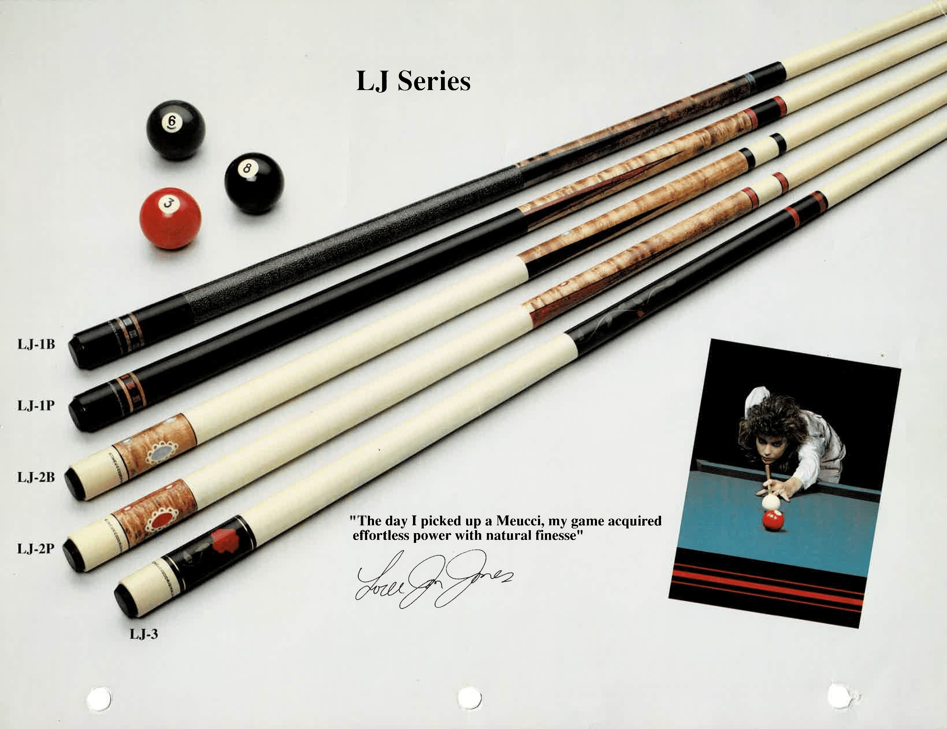 k*c様 メウチ オリジナル 【ローリー・ジョン シリーズ】LJ-2P LJ-3 – Meucci Cues Archive