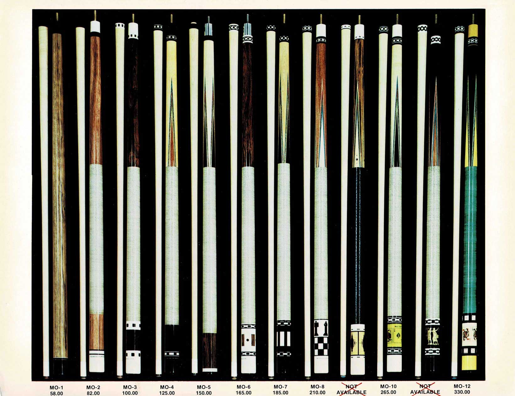 80’sMEUCCI ORIGINALS メウチオールドキュー 80-4 – Meucci Cues Archive